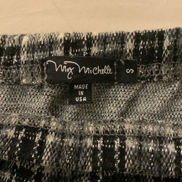 Vintage My Michelle Plaid Miniskirt Size S - Picture 4 of 6